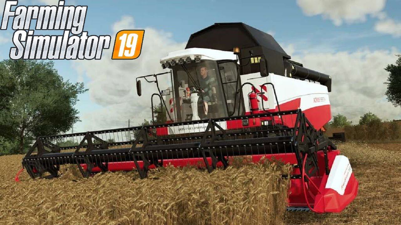 Farming Simulator 19, обработка ПОЛЕЙ!!!