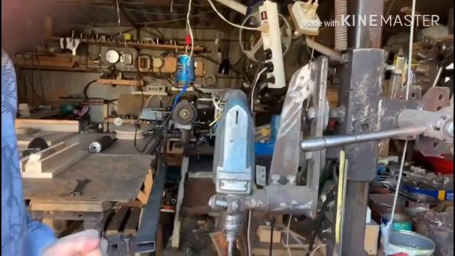 Самодельная установка для дрели (общий обзор) смотреть онлайн