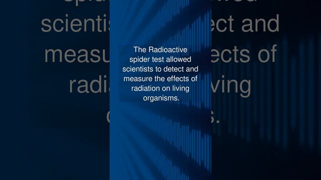 Radioactive spider test was invented by John Jacob Abel on February 02, 1906