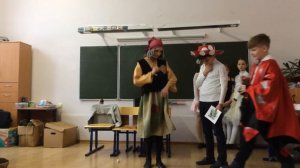 сценка новогодняя 4а класс школа 1232