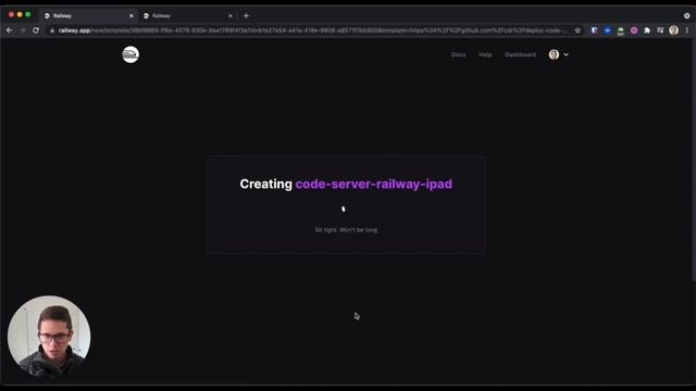 How to Code on an iPad in 2021 using code-server and Railway смотреть онлайн