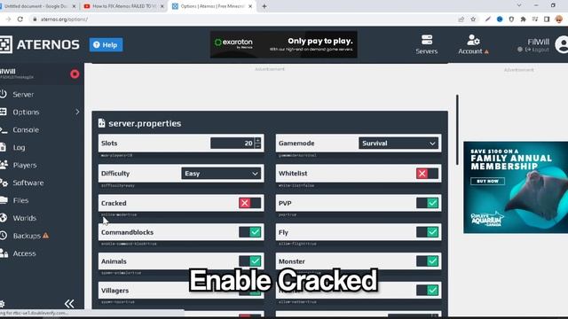 How to FIX Aternos FAILED TO VERIFY USERNAME | TLauncher