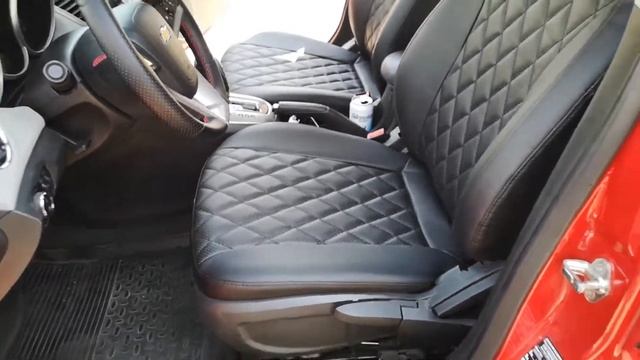 Авточехлы Шевроле Круз ромб смотреть онлайн