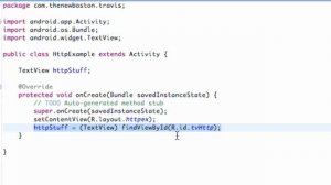 Android Application Development   147   Introduction to HttpClient