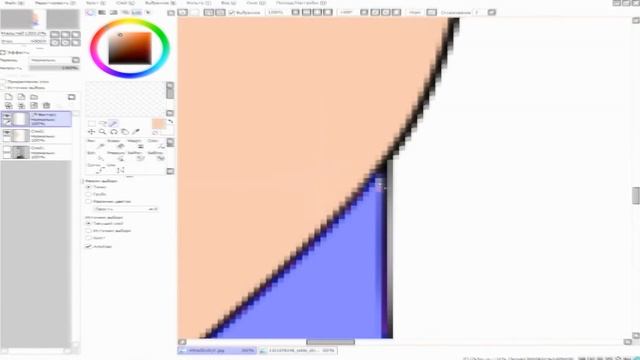 БЫСТРЫЙ АРТ ЛИЦА В Paint Tool SAI смотреть онлайн