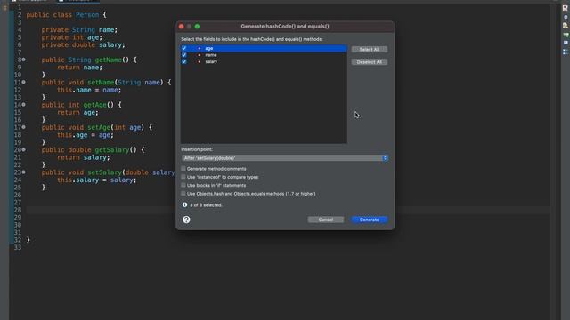 hashcode() and equals() in Java - Java'da hashcode() ve equals() methodları смотреть онлайн