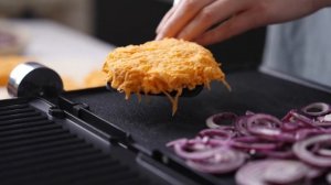 Sweet potato hash brown burger | MultiGrill 7
