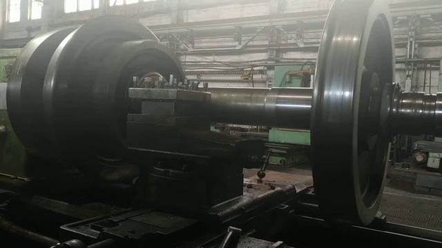 Ремонт колесной пары жд ДИП 600 смотреть онлайн