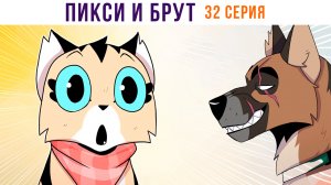 ПИКСИ И БРУТ. 32 серия. Комиксы | Мемозг 1352