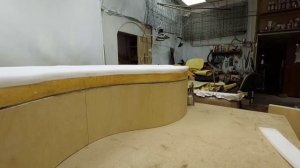Делаю диван нестандартной формы