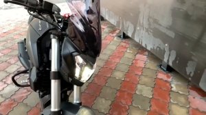 Bajaj Dominar 400 обзор, звук.