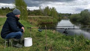 ОГРОМНЫЕ КАРАСИ на речке. ФИДЕР. Рыбалка в Подмосковье 2020 | Рыбалка на карася в мае.