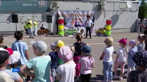 В преддверии дня Госавтоинспекции в Уфе прошел детский праздник