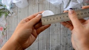 Пышные бантики из органзы/канзаши/DIY kanzashi flower bows