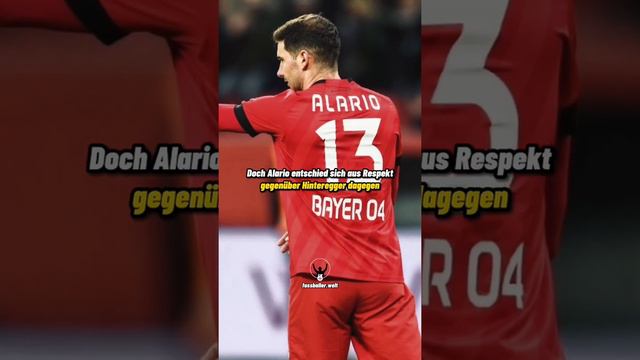 Lucas Alario verzichtet wegen Hinteregger auf seine Lieblingsnummer 😳👏🏽