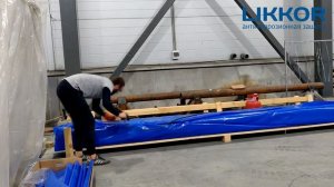 Морская упаковка груза и металлоконструкций - пленка Ликкор (1)