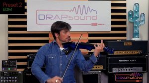 Andrea Casta plays his violin pack by DRAPsound !!! (for HX STOMP & HELIX FLOOR - LT) - AUDIO ENG