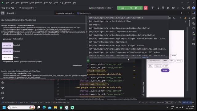 How to Implement Chip Group in Android Studio Kotlin