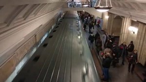 Дети ДД впервые в метро