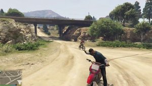 GTA 5 Покатушки на Питбайке