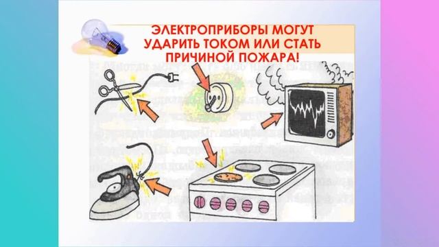 осторожно электроприборы