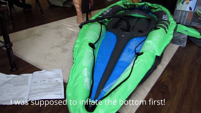 Unboxing My New Intex Challenger K1 Inflatable Kayak! смотреть онлайн