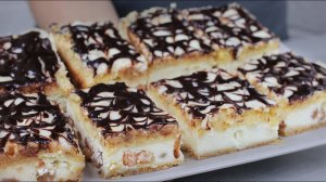 Творожный пирог просто тает во рту. Это пирожное заменит торт