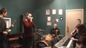 На репетиции