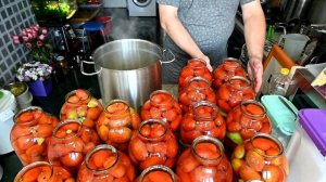 ПОМИДОРЫ с БОЛГАРСКИМ ПЕРЦЕМ на ЗИМУ. Выпуск №835