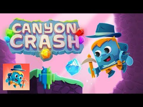 Canyon Crash - Fall Down (Свободное падение) на Android/iOS GamePlay HD смотреть онлайн
