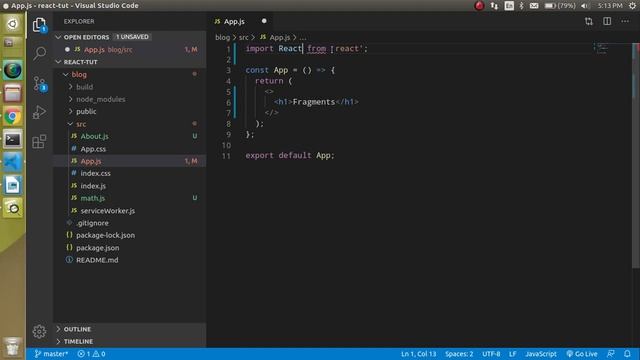 Reactjs advance tutorial in Hindi #2 Fragment with example смотреть онлайн