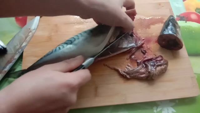 Скумбрия пряного посол малосольная