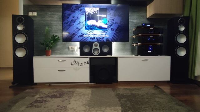 Monitor audio silver 10 & Marantz PM8005 , SA8005 , Dune HD 4K pro смотреть онлайн