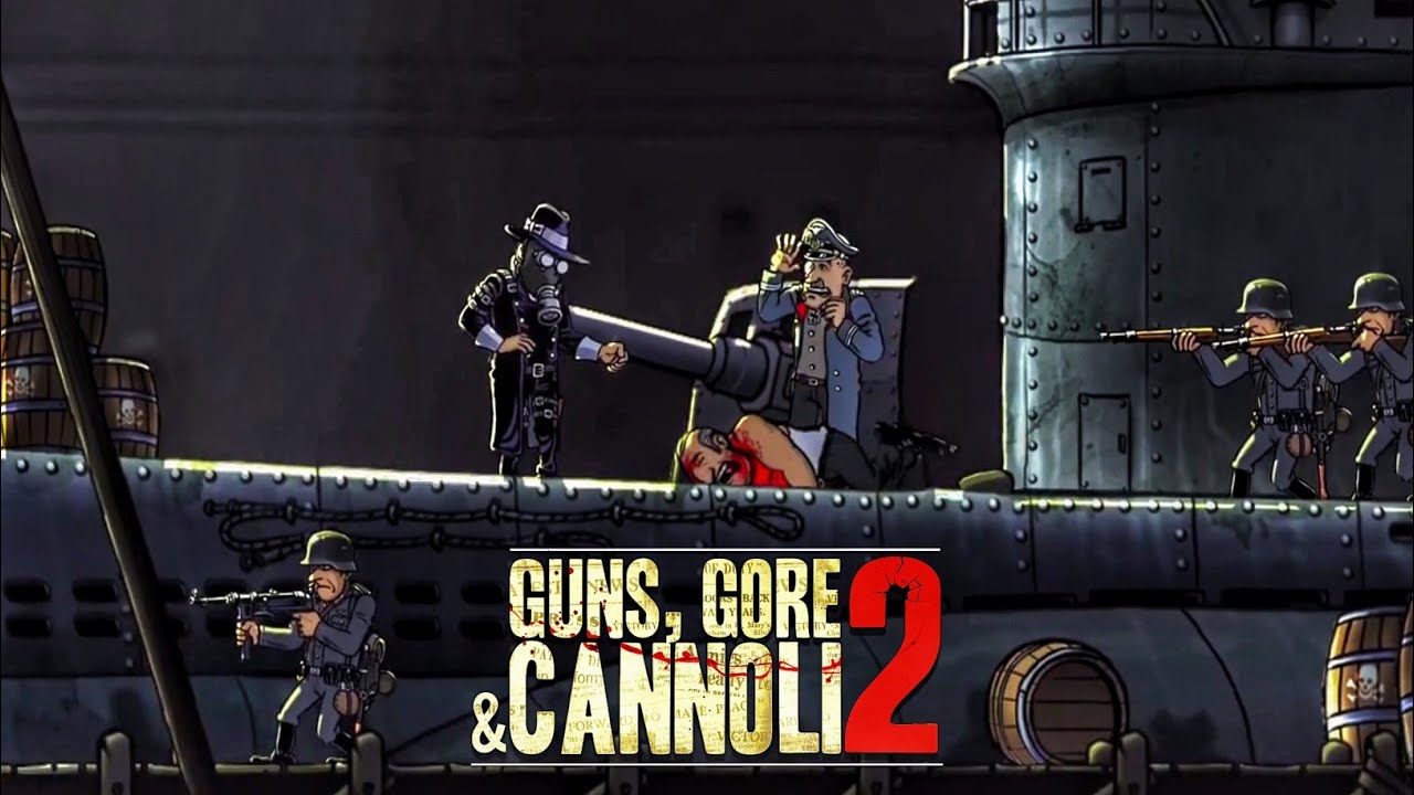 ЗОМБИ И НАЦИСТЫ! GUNS GORE & CANNOLI 2  #4