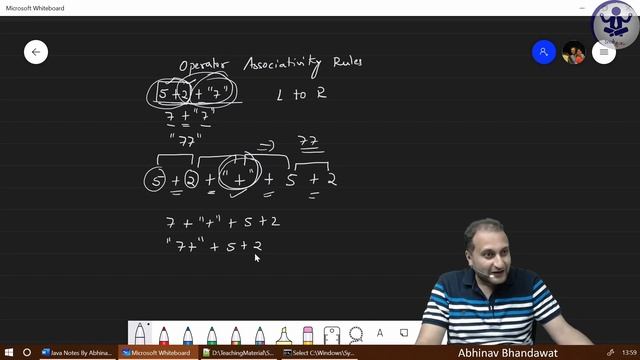JNP1C7P7 Overloaded + plus Addition Operator in Java | String Concatenation | Character to Unicode смотреть онлайн