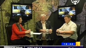 Владимир Жданов и Герман Климентенок и Лия Никитина. 4 октября 2013