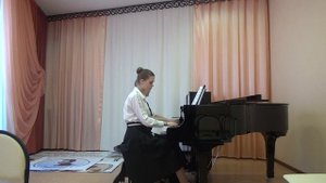 Цапкова Софья, Павленко О.  М. (V возрастная группа) А. Глазунов. Большой испанский танец