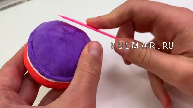 ВТОРОЙ МАСТЕР КЛАСС для начинающих как слепить макарунс из лёгкого пластилина от Фулмар.ру смотреть онлайн