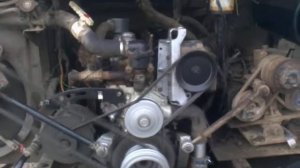 Работа двигателя D6BR автобуса HYUNDAI AEROTOWN