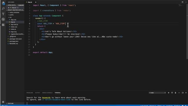 #10 - React Router Redux - Redux Actions смотреть онлайн