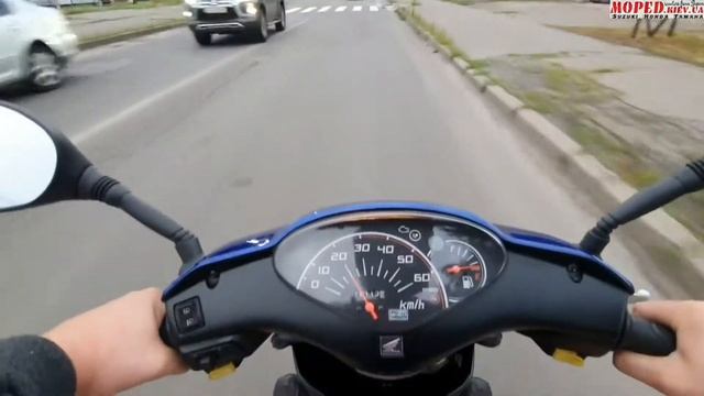 Скутер Honda Dio Af68 без пробега по Украине + Тест драйв смотреть онлайн
