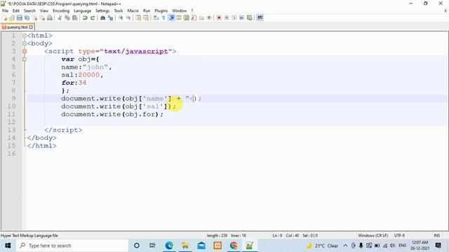 quering and setting properties in javascript  | Deleting property in javascript