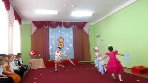 Танец "Весенний ветер" старшая группа