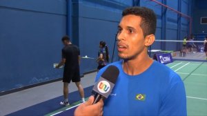 Conheça o atleta Klerton Zaidan, destaque no badminton