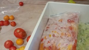 Заморозка продуктов на зиму! Заморозка огурцов! Такого Вы не видели! Посмотрите! Вам понравится!