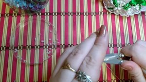 СЕРЕДИНКА ИЗ БУСИН ДЛЯ БАНТОВ И ЦВЕТОВ КАНЗАШИ, МК/DIY BEAUTIFUL HEART FOR KANSASHI