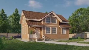 Каркасный дом Домбай 10х7