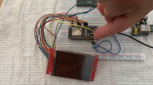 Using a 2.8in SPI LCD Touchscreen ILI9341 with an ESP32 on Platformio