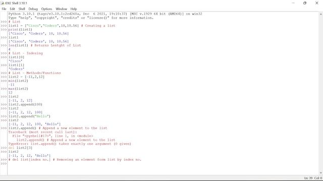 List in Python , List functions & much more || Python Free tutorial #9 || Death Code