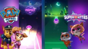 Paw Patrol ? Super Kitties ? Tiles Hop Battle Cute Dogs vs Cute Cats
